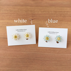 DAISY EARRING 雛菊花耳環（請在備註欄中輸入顏色） 第2張的照片