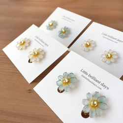 DAISY EARRING 雛菊花耳環（請在備註欄中輸入顏色） 第3張的照片