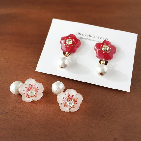 UME EARRING（請選擇彩色耳環耳環零件） 第1張的照片