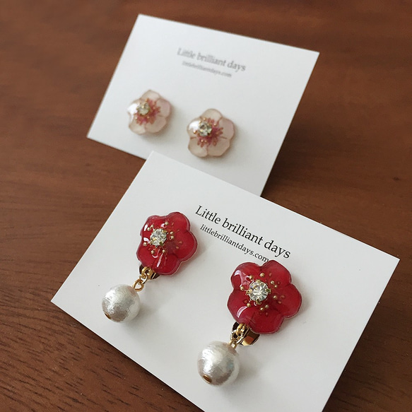 UME EARRING（請選擇彩色耳環耳環零件） 第3張的照片