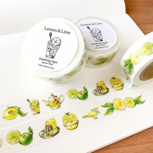 完売】Lemon&Lime マスキングテープ マスキングテープ