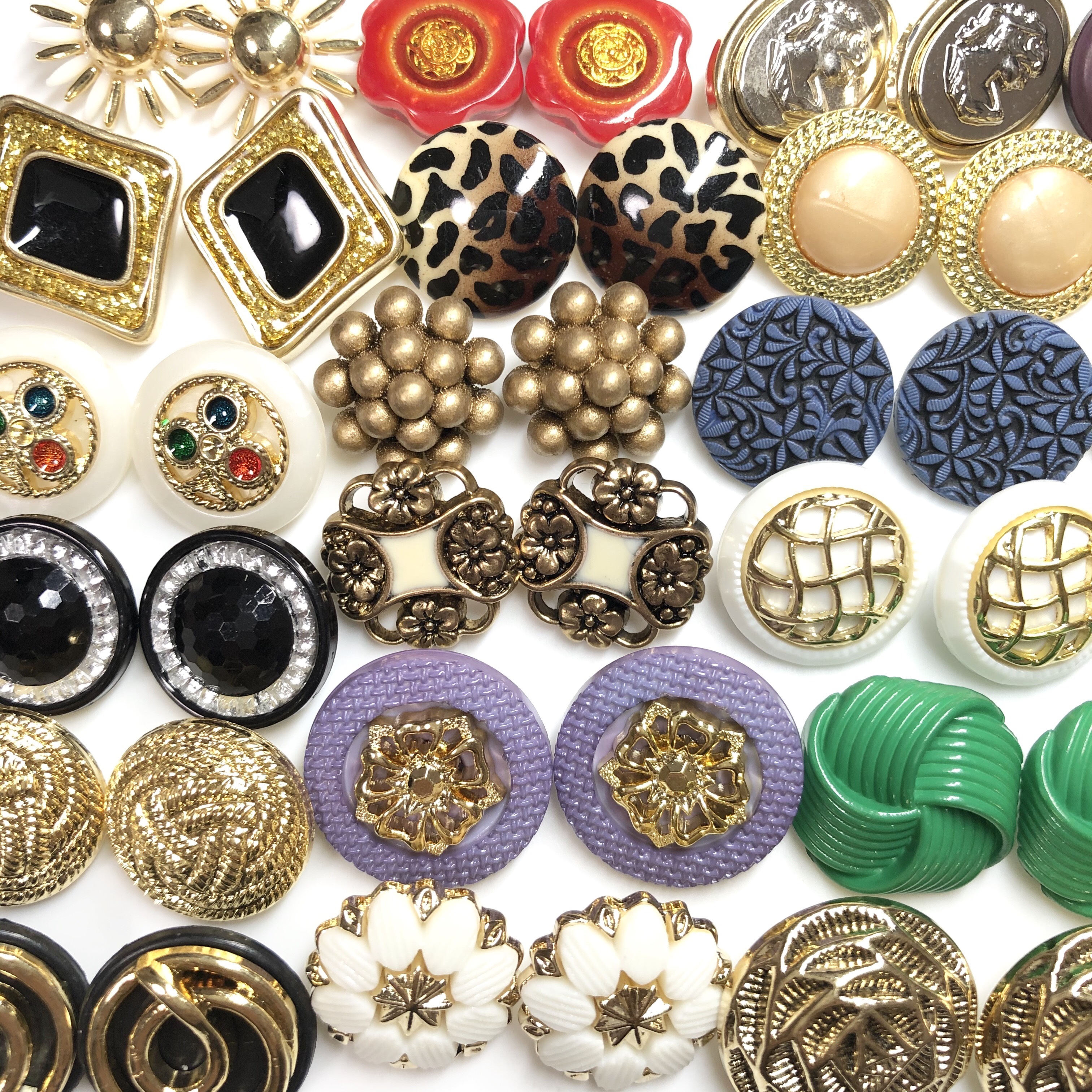 アンティーク風ボタン箱＊オフホワイト オーダーページ＊