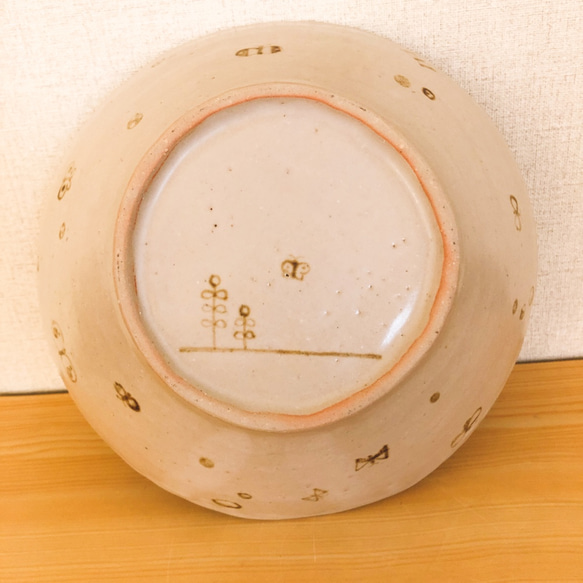 【Sold】ちょうちょのおばんざい皿 5枚目の画像