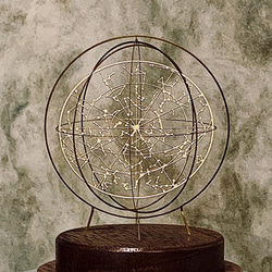 Celestial globe-ラウンド型天球儀-真鍮　Aタイプ 1枚目の画像
