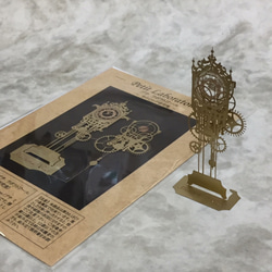 Mechanical Clock　メカニカルクロック　機械時計のオブジェ 2枚目の画像