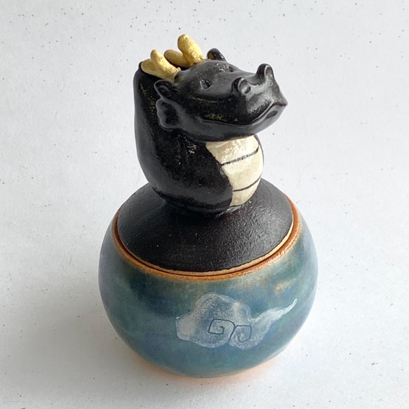 陶のハコ・干支「辰年」