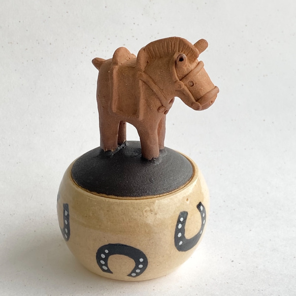 陶のハコ・干支「午年」 その他インテリア雑貨 -toka- 通販 11424491