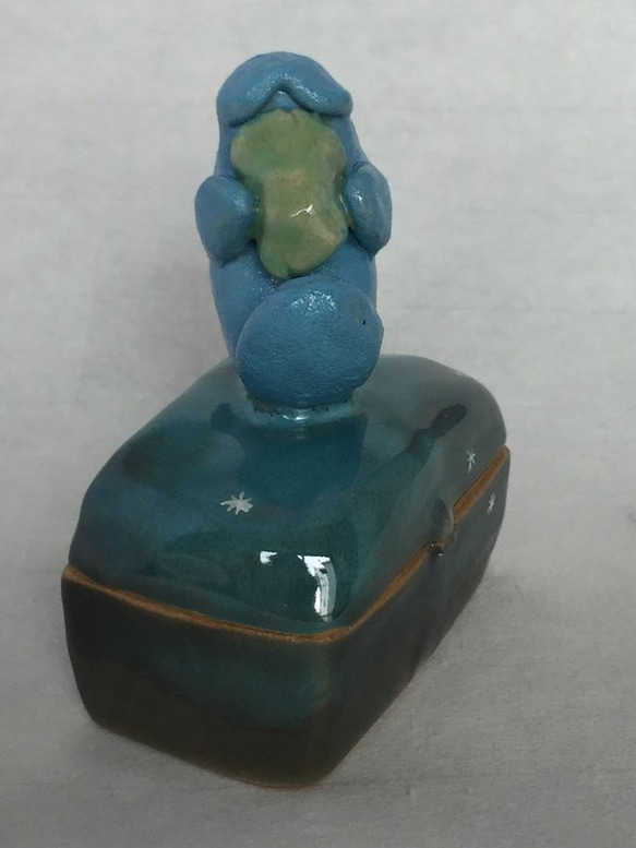 陶のハコ「ブルーラグーン」 4枚目の画像