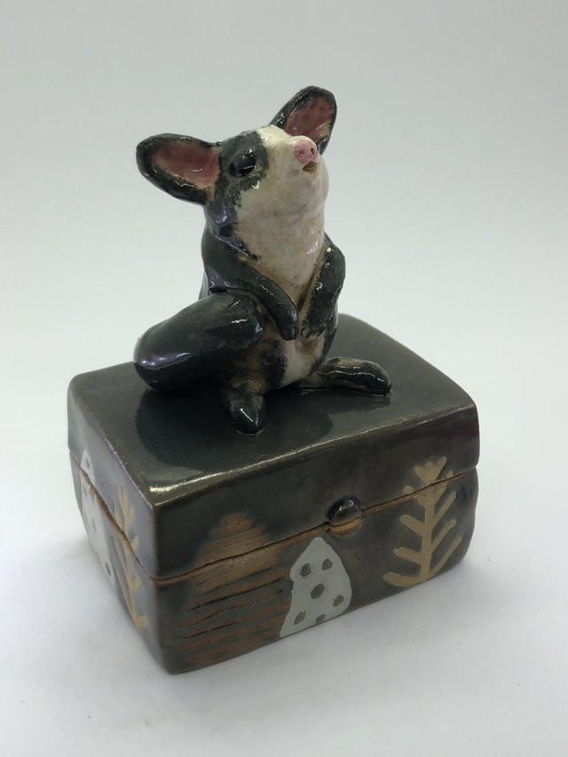 陶のハコ「ショウガラゴの森」