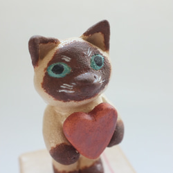 陶のハコ「ギフト猫」 3枚目の画像