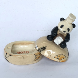 陶のハコ「パンダのパン屋さん」 5枚目の画像