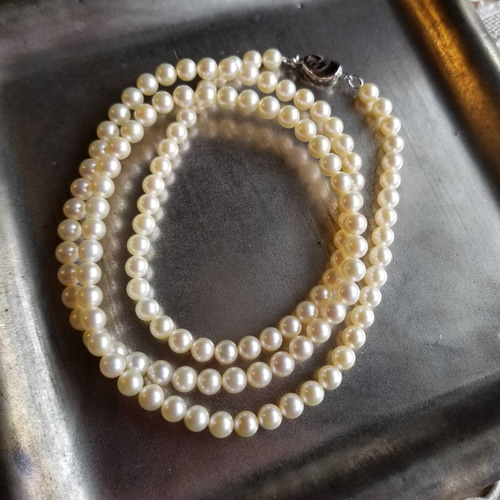 あこやパール 70㎝ネックレス 5,5-6mm ネックレス・ペンダント メゾン 
