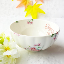【新色新柄2020】クリサンセマムの花型茶碗 2枚目の画像