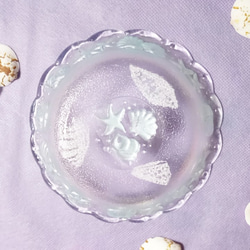 貝柄ガラス小鉢（単品） 7枚目の画像