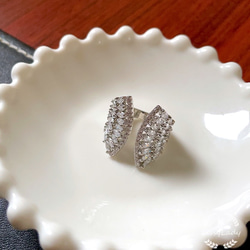 大ぶり　シルバー　華奢　扇型形　指輪　リング　ring 高品質 3枚目の画像