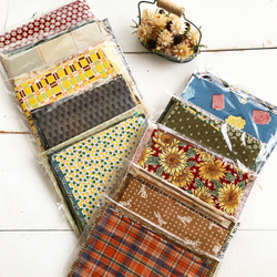 フィードサック・ヴィンテージ・アニマル柄生地セット 未使用・ヴィンテージ】フィードサック生地 はぎれセット レトロ