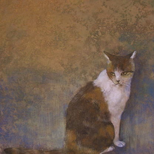桜と子猫の絵 油絵原画「The arrival of spring」 絵画 Rio Yuki 桜と子猫の絵 油絵原画「The arrival of spring」 絵画 Rio Yuki