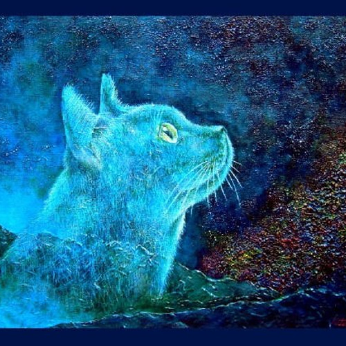 Amazon.co.jp: 絵画 望月猫インテリア 絵画 リアルな