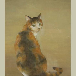 複製画　猫№148（光沢） 1枚目の画像