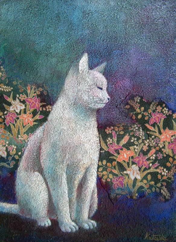 ベストセラー 猫№057 絵画 ねこプラス 通販 645678｜Creema(クリーマ) 絵画