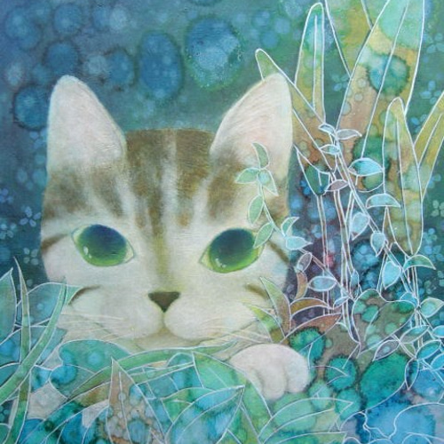猫のアクリルガッシュ画4 絵画 001roadstar 通販 1080155 猫のアクリルガッシュ画4 絵画 001roadstar 通販 1080155