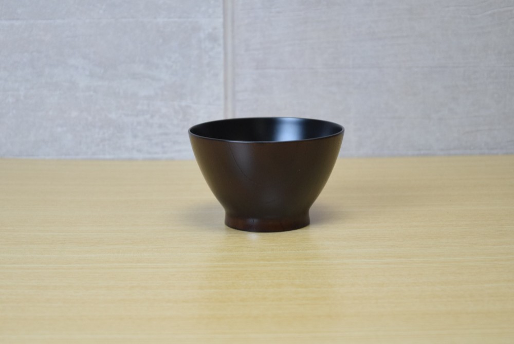【アイスクリーム・ごはん・お味噌汁などいろんな用途に♪】フリー椀　メハジキ　黒