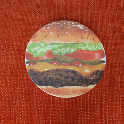 ハンバーガーのコースター 2枚目の画像