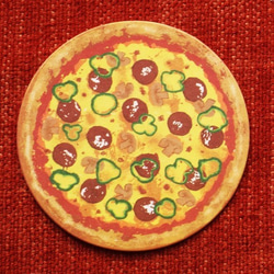 Youko様専用・お寿司とピザのコースター 4枚目の画像
