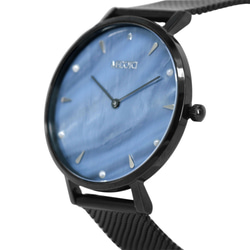 MEDOTA Thetis系列貝殼面簡約米蘭錶帶女錶 / SE-8502 黑色 第5張的照片