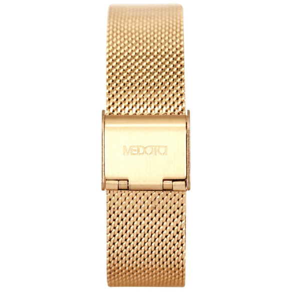 MEDOTA Thetis系列貝殼面簡約米蘭錶帶女錶 / SE-8505 金色 第7張的照片