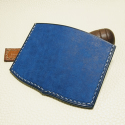 20%off!!カードウォレット〜Card wallet MARGOT/cobalto✕MAINE/cenere〜 1枚目の画像