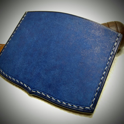 20%off!!カードウォレット〜Card wallet MARGOT/cobalto✕MAINE/cenere〜 6枚目の画像