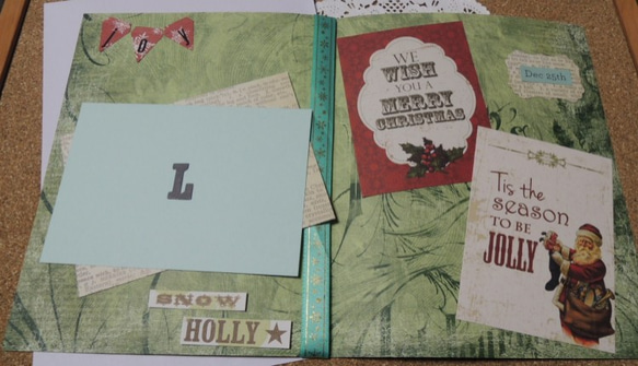 ちょっと大きめクリスマスカード　＆　デコレーション素材　＜Ｗ＞ 3枚目の画像