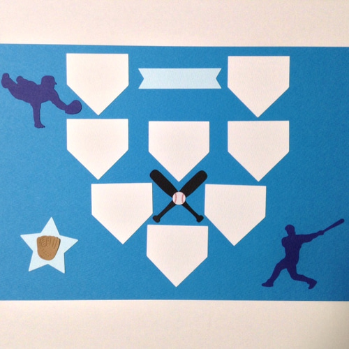 大会応援、部活引退、誕生日⚾️寄せ書き色紙、、カード作り