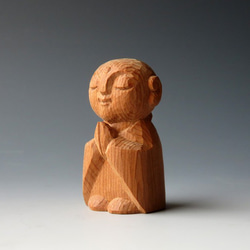木彫　イチイのお地蔵様 1枚目の画像