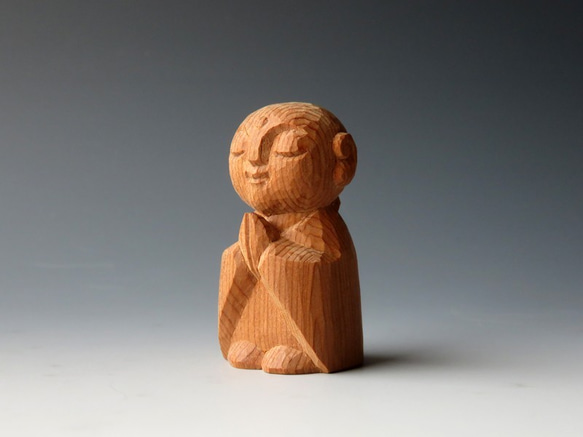 木彫　イチイのお地蔵様 1枚目の画像