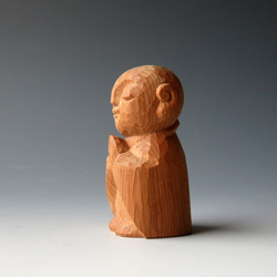 木彫　イチイのお地蔵様 2枚目の画像