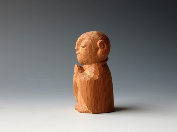 木彫　イチイのお地蔵様 2枚目の画像