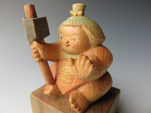 木彫五月人形　金太郎 1枚目の画像