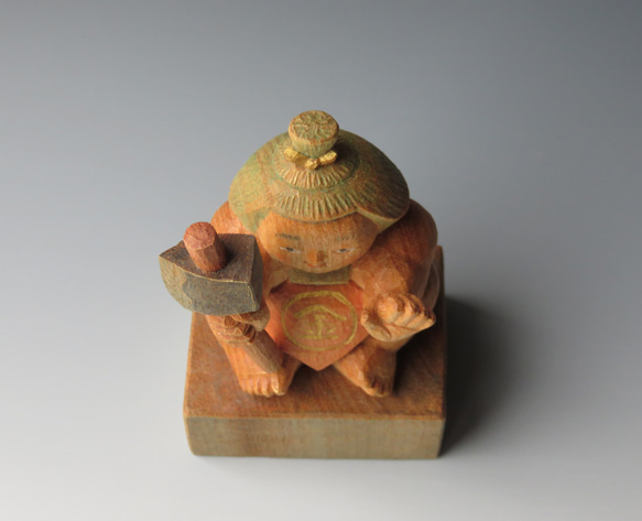 木彫五月人形　金太郎 5枚目の画像