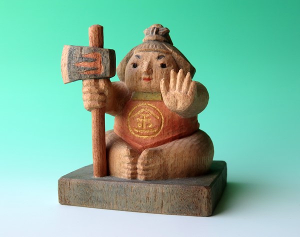 木彫 5月人形 金太郎 その他置物 啓秀館まさまさ 通販 5310512