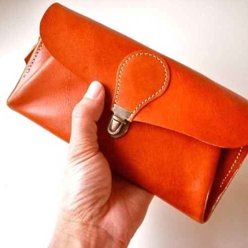 受注製作（納期約1.5〜2ヶ月）】 栃木レザー＊長財布 「series