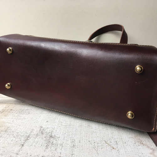 受注製作(納期約1ヶ月半)】栃木レザー*2wayがまぐちドクター 受注製作(納期約1ヶ月半)】栃木レザー*2wayがまぐちドクター