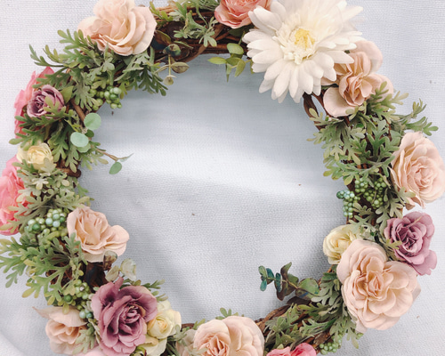 フラワー・リース Harutatsu フラワー・リース Harutatsu flower（ファッション） プレゼント