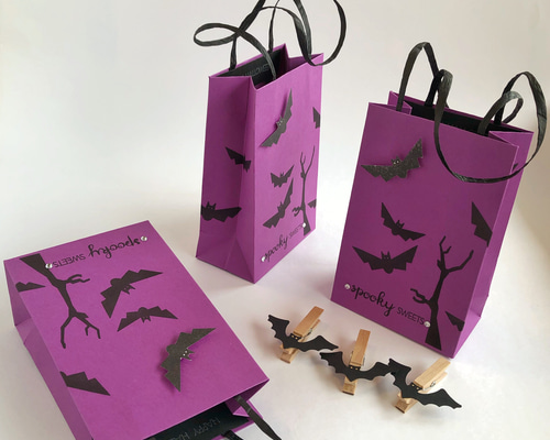 ⑧コウモリ　ハット　ハロウィン　ラッピング　ハンドメイド　ギフト　ボックス 1_a8711a9d6f1eef559445d779cdff