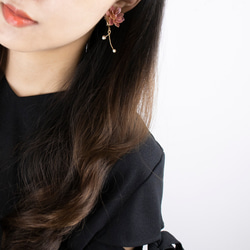 ＜ROSE TAUPE＞ VERA HIGGINS｜Pearl Earrings 7枚目の画像