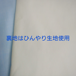 再再再…販   夏マスク  接触冷感【選べる4色】ノーズワイヤー入り ＊受注制作＊ 4枚目の画像