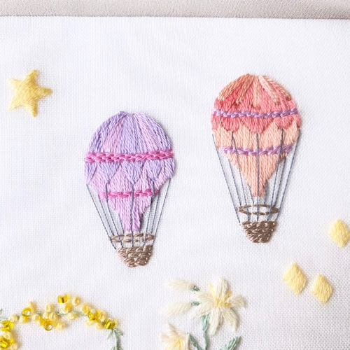 命名書 刺繍 B5サイズ 受注製作 ネームボード ベビーボード