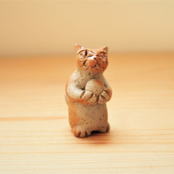 備前焼 つれてってネコ まねきねこ その他置物 トトクマ舎 通販