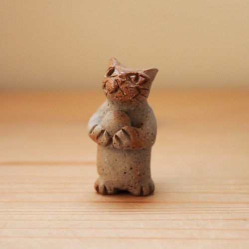 備前焼 つれてってネコ まねきねこ その他置物 トトクマ舎 通販